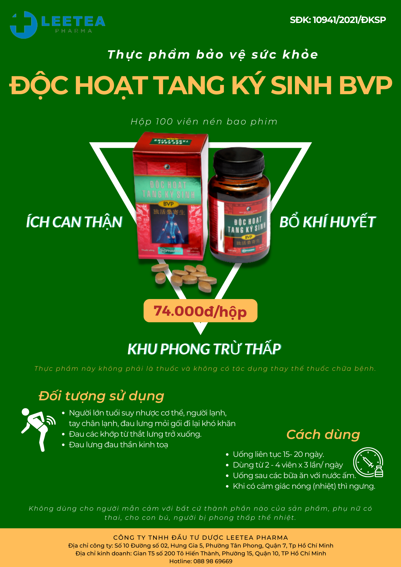 ĐỘC HOẠT TANG KÝ SINH